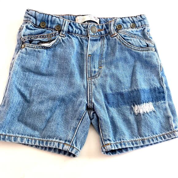 ZARA Other - Zara boys denim distressed shorts size 18-24 months